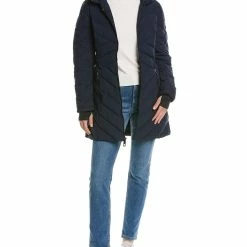 Best Sale 🛒 Nautica Stretch Puffer 🧥 Coat 👩 Women Outerwear ⭐