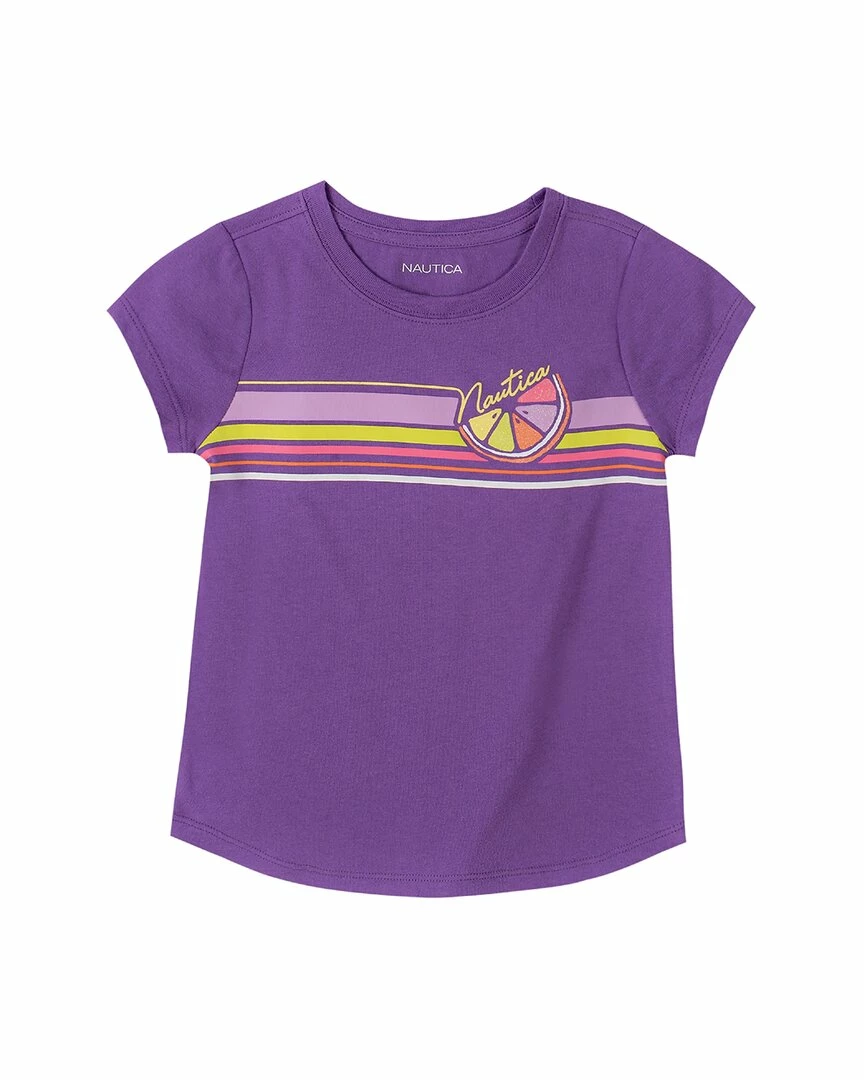 Promo โญ Nautica Chest Multi Stripe Graphic T-Shirt Kids Tops ๐ 1 Promo โญ Nautica Chest Multi Stripe Graphic T-Shirt Kids Tops ๐