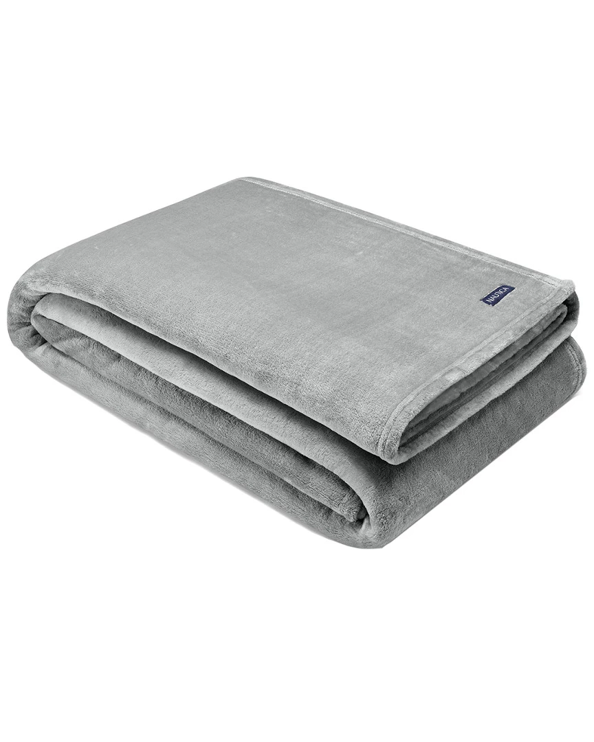 Best Pirce โจ Nautica Solid Ultra Soft Plush Grey Throw Home Blankets & Throws ๐ 1 Best Pirce โจ Nautica Solid Ultra Soft Plush Grey Throw Home Blankets & Throws ๐