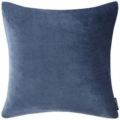Deals ⌛ Nautica Solid Ultra Soft Plush Navy Euro Sham Home Decorative Pillows ✔️
