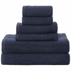 Best Pirce 🛒 Nautica Brookwater Cotton 6-Piece Towel Set Home Bath Towels 👏