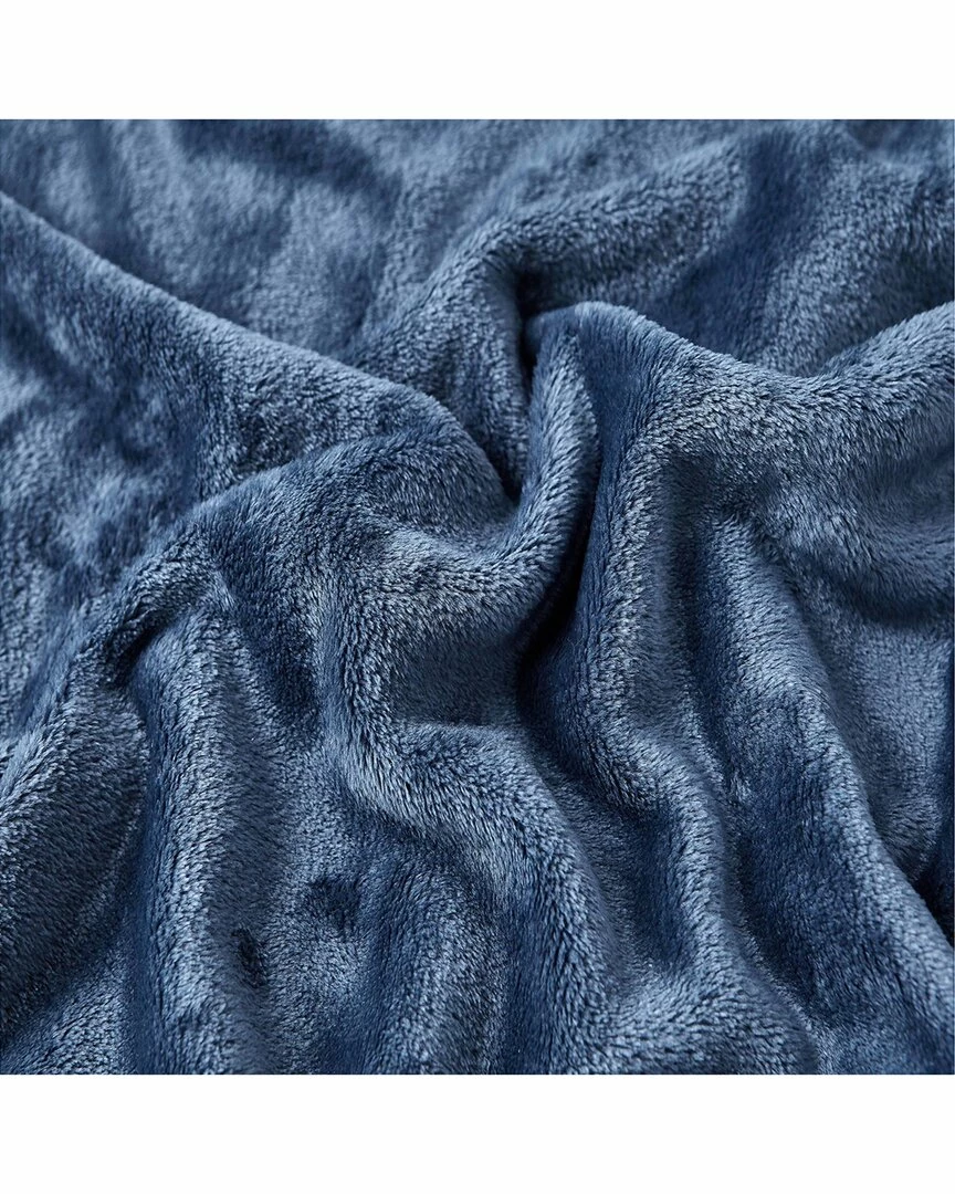 Outlet 👏 Nautica Ultra Soft Plush Solid Micro Flannel Reversible Throw Blanket Home Blankets & Throws ✔️ 3 Outlet 👏 Nautica Ultra Soft Plush Solid Micro Flannel Reversible Throw Blanket Home Blankets & Throws ✔️ - Image 3