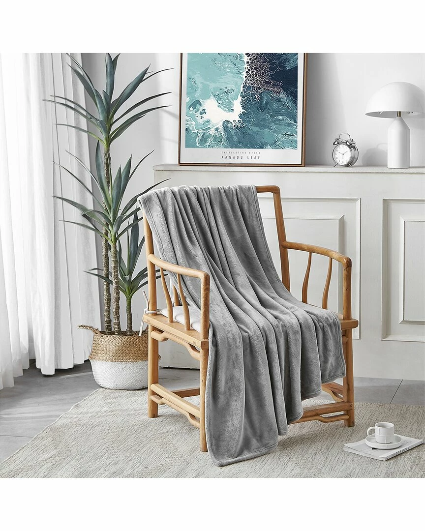 Top 10 ⌛ Nautica Ultra Soft Plush Solid Micro Flannel Reversible Throw Blanket Home Blankets & Throws ✔️ 2 Top 10 ⌛ Nautica Ultra Soft Plush Solid Micro Flannel Reversible Throw Blanket Home Blankets & Throws ✔️ - Image 2