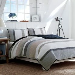 Hot Sale ✨ Nautica Tideway Cotton Quilt Home Comforters & Quilts 😍