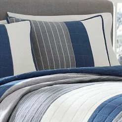 Alternative view of New 👍 Nautica Swale Cotton Quilt Home Comforters & Quilts 🌟
