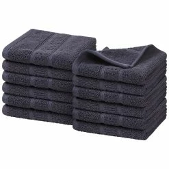Buy 🎁 Nautica Oceane Cotton Terry 12pc Wash Towel Set Home Bath Towels ✔️