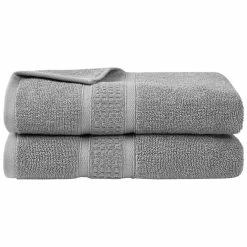 Budget ⌛ Nautica Oceane Cotton Terry 2pc Towel Set Home Bath Towels 🎉
