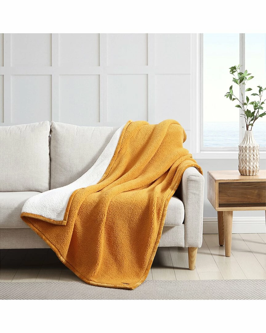 Discount ๐ Nautica 2 Ply Bi-Colored Solid Sherpa Sherpa-Reversible Throw Blanket Home Blankets & Throws โจ 2 Discount ๐ Nautica 2 Ply Bi-Colored Solid Sherpa Sherpa-Reversible Throw Blanket Home Blankets & Throws โจ - Image 2