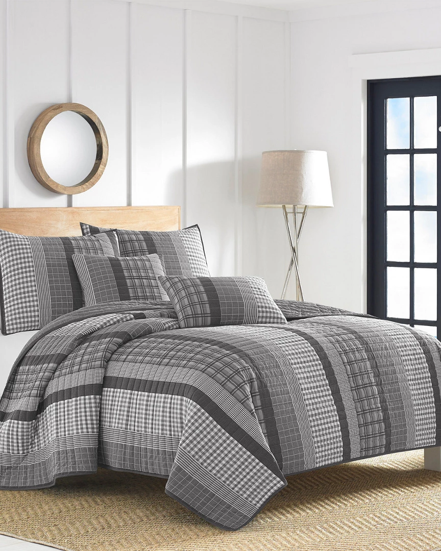 Outlet โญ Nautica Gulf Shores Charcoal Quilt Set Home Comforters & Quilts ๐ 1 Outlet โญ Nautica Gulf Shores Charcoal Quilt Set Home Comforters & Quilts ๐