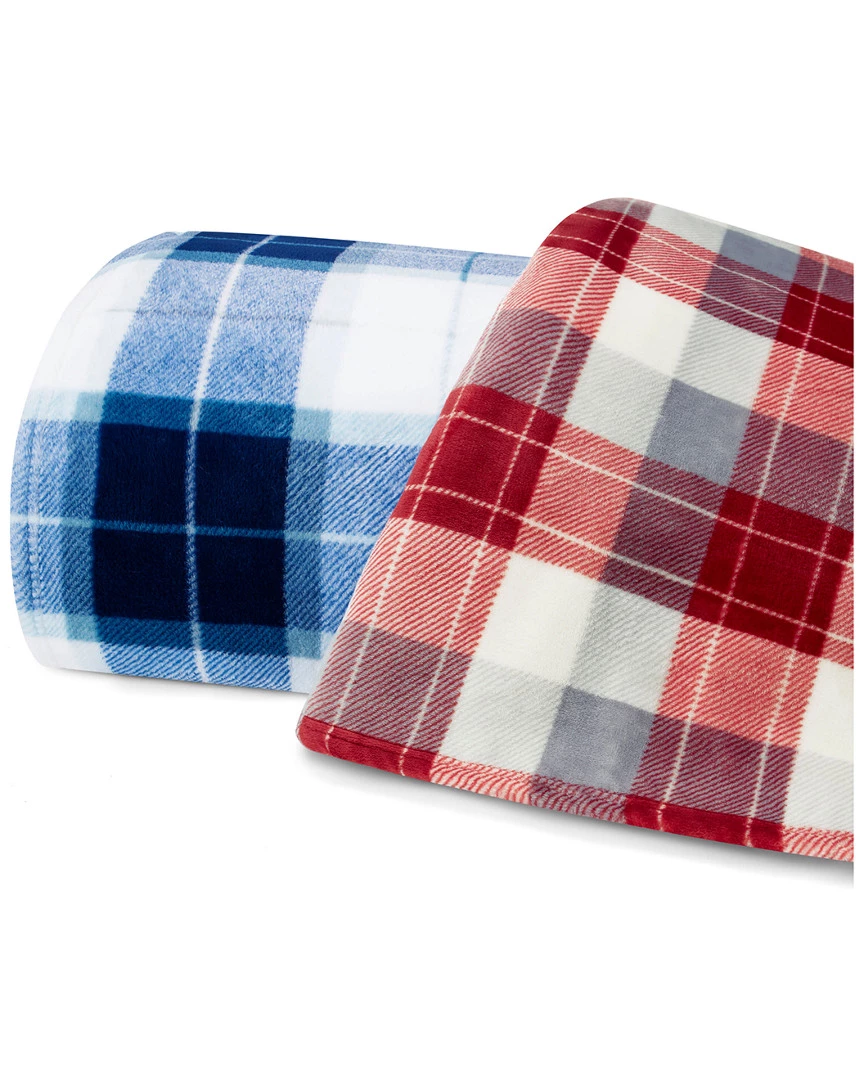 Wholesale 👍 Nautica Bluff Plaid Blanket Home Blankets & Throws 🤩 4 Wholesale 👍 Nautica Bluff Plaid Blanket Home Blankets & Throws 🤩 - Image 4