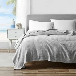 Cheapest 🧨 Nautica Chevron Grey Blanket Home Blankets & Throws 🧨