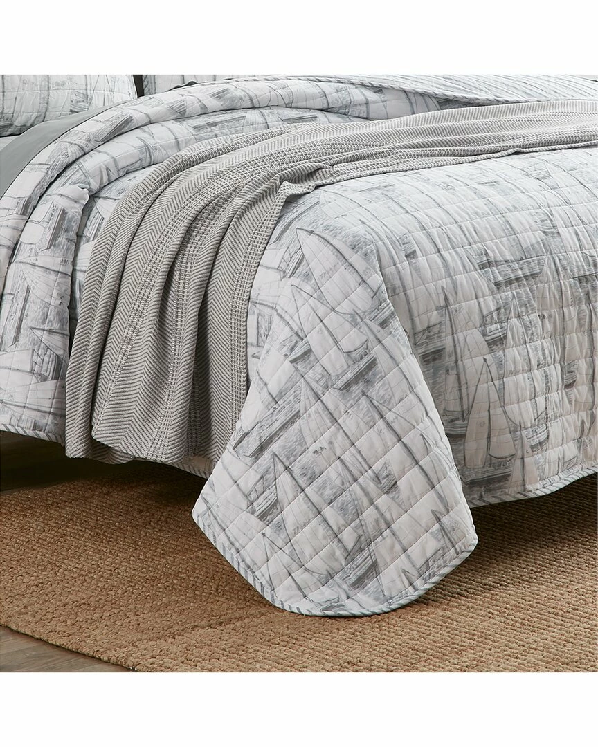 Best deal ๐ Nautica Clipper 3Pc Grey Quilt Set Home Comforters & Quilts โ 2 Best deal ๐ Nautica Clipper 3Pc Grey Quilt Set Home Comforters & Quilts โ - Image 2