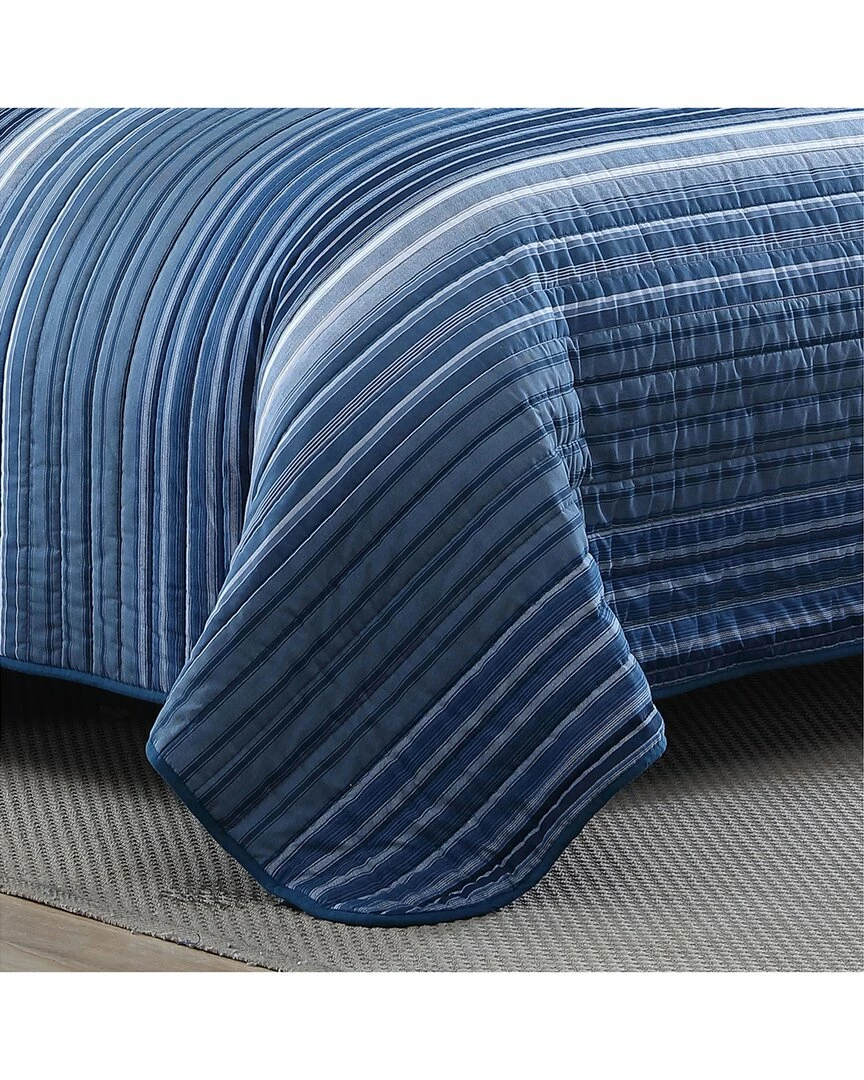 New 🎁 Nautica Coveside 3Pc Blue Quilt Set Home Comforters & Quilts ❤️ 3 New 🎁 Nautica Coveside 3Pc Blue Quilt Set Home Comforters & Quilts ❤️ - Image 3