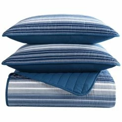 New 🎁 Nautica Coveside 3Pc Blue Quilt Set Home Comforters & Quilts ❤️ 8 New 🎁 Nautica Coveside 3Pc Blue Quilt Set Home Comforters & Quilts ❤️ -Nautica shop 3030948481 RLLZ 4