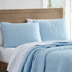 Alternative view of Budget 🔔 Nautica Jasper Trail 3Pc Blue Quilt Set Home Comforters & Quilts 🎉