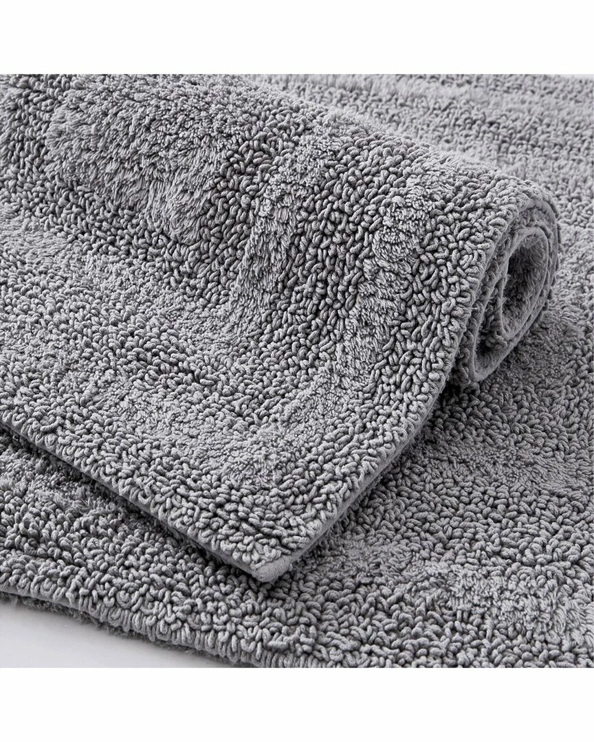 Outlet ⭐ Nautica Logan 2Pc Chrome Bath Rug Set Home Soap & Lotion Dispensers ❤️ 2 Outlet ⭐ Nautica Logan 2Pc Chrome Bath Rug Set Home Soap & Lotion Dispensers ❤️ - Image 2