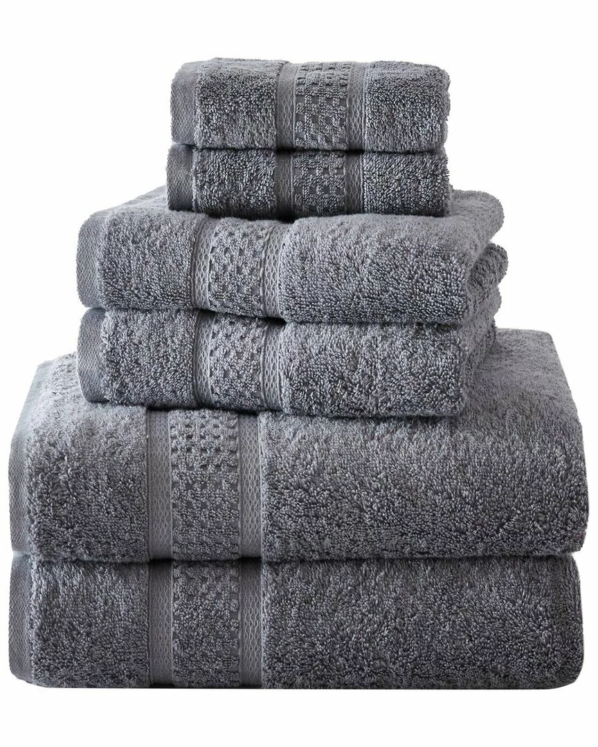 New ๐ฅฐ Nautica Oceane 6Pc Moorings Grey Towel Set Home Bath Towels ๐ 1 New ๐ฅฐ Nautica Oceane 6Pc Moorings Grey Towel Set Home Bath Towels ๐