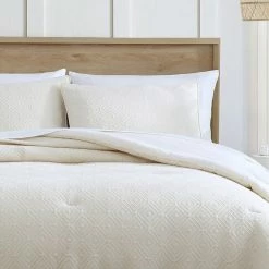 Alternative view of Cheap ⌛ Nautica Whitaker 3Pc Ecru Comforter Set Home Comforters & Quilts 💯