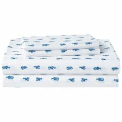 Alternative view of Cheapest 🤩 Nautica Cloyster Cotton Percale Sheet Set Home Sheets 🎁