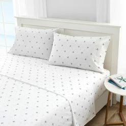 Wholesale 🧨 Nautica Star Spangled Coastal Cotton Percale Sheet Set Home Sheets 🎁