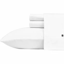 Alternative view of Brand new 🧨 Nautica Sea Aire Solid Cotton Blend 500Tc Sateen Sheet Set Home Sheets 🧨