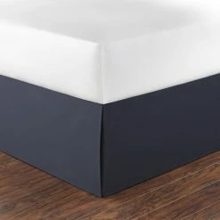 Cheapest 🤩 Nautica Solid Cotton Tailored Bedskirt Home Sheets 🎁