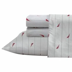 Alternative view of Buy 💯 Nautica Audley Stripe Cotton Percale Sheet Set Home Sheets 🛒