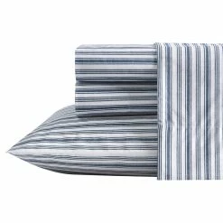 Alternative view of Cheapest ✔️ Nautica Coleridge Stripe Cotton Percale Sheet Set Home Sheets 🔥