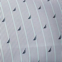 Alternative view of Budget ❤️ Nautica Audley 4Pc Blue Sheet Set Home Sheets ⌛