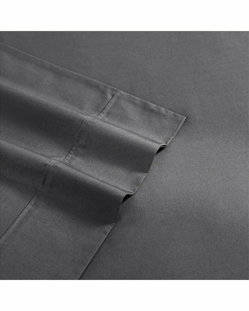 Cheapest ๐ Nautica Nautica T200 Solid 4Pc Grey Sheet Set Home Sheets ๐ 3 Cheapest ๐ Nautica Nautica T200 Solid 4Pc Grey Sheet Set Home Sheets ๐ - Image 3
