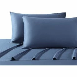 Best deal ✨ Nautica Oceane Solid 4Pc Ensign Blue Sheet Set Home Sheets ⭐ -Nautica shop 3033948571 RLLZ 3