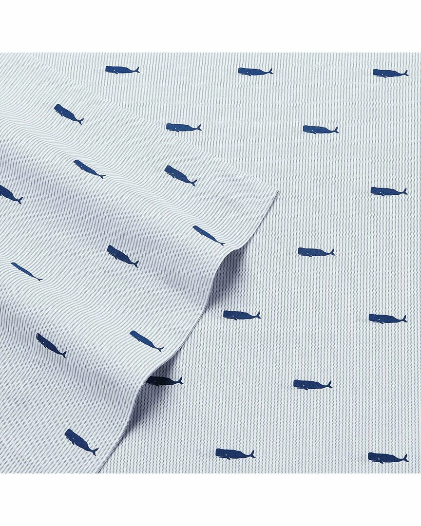 Best Pirce ๐ Nautica Whale Stripe 4Pc Blue Sheet Set Home Sheets ๐ฅฐ 2 Best Pirce ๐ Nautica Whale Stripe 4Pc Blue Sheet Set Home Sheets ๐ฅฐ - Image 2