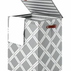 Alternative view of Coupon 🔔 Nautica Folded Hamper With Lid Home Laundry 🔥