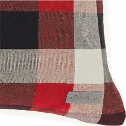 Alternative view of Discount 😍 Nautica Ashwood Plaid Red Throw Pillow Home Decorative Pillows 🤩